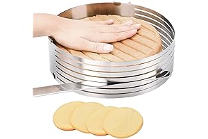 Cake Leveler Slicer: Adjustable Round Cake Rings