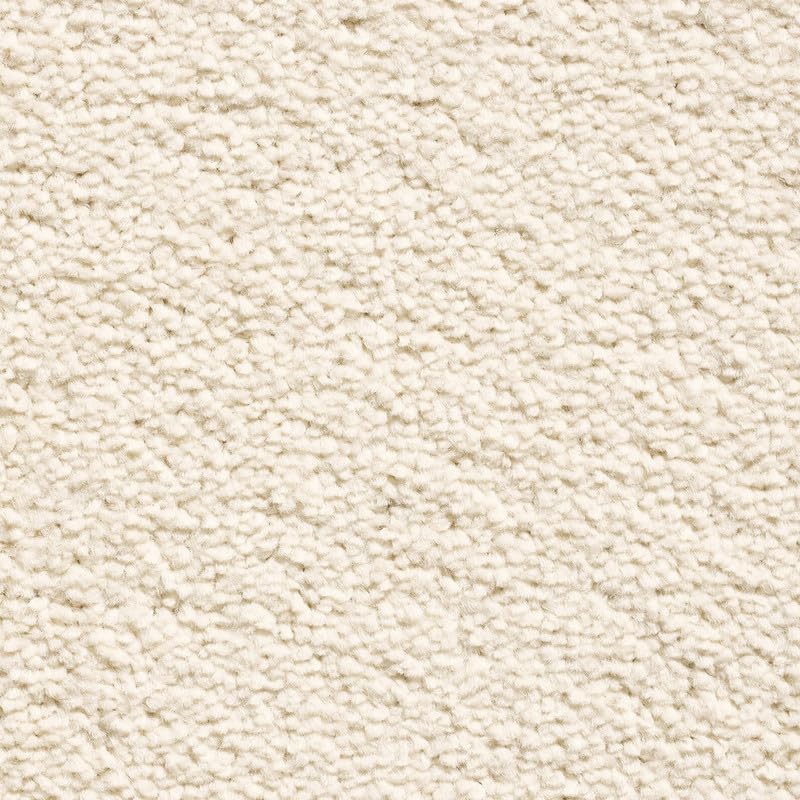 Tuda Carpet | Serene 10mm Pile Saxony Carpet with Action Backing, 12mm Total Height | Cosmic Latte (69) - 4m x 2m (13ft1" x 6ft"6)