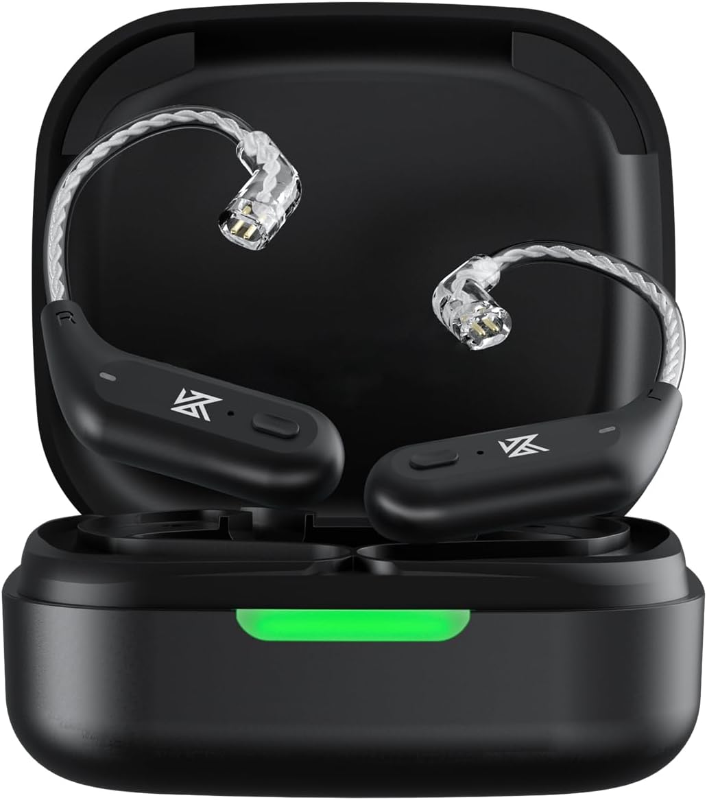 AZ09 PRO Bluetooth Ear Hook Wireless Accessories Bluetooth Adapter Headphones Suitable for KZ Zas Zax ZS10 Pro and Other 0.78 mm 2Pin C-pin Headphones