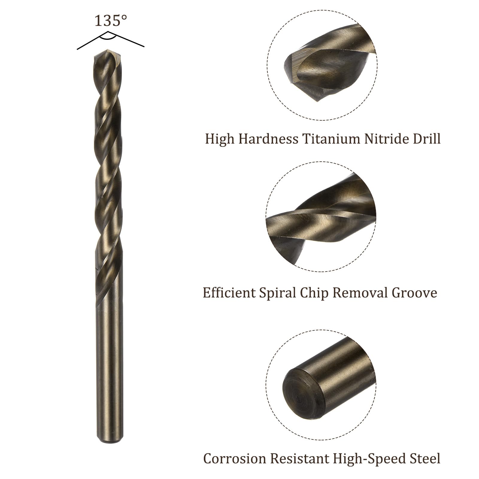 Kozelo 2PCS Twist Drill Bit - Image 2