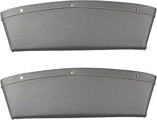 2 Piezas de Relleno Organizador de Espacio para Asientos de Coche, Bolsa Organizadora Lateral para Asiento de Coche, Org...