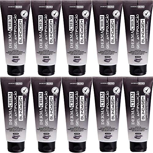 Kit com 10 Gel Blindagem Antipoluição 100g - Dermachem