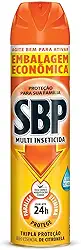 SBP Multi Inseticida Aerossol Óleo de Citronela Embalagem Econômica, Laranja, SBP, 450ml