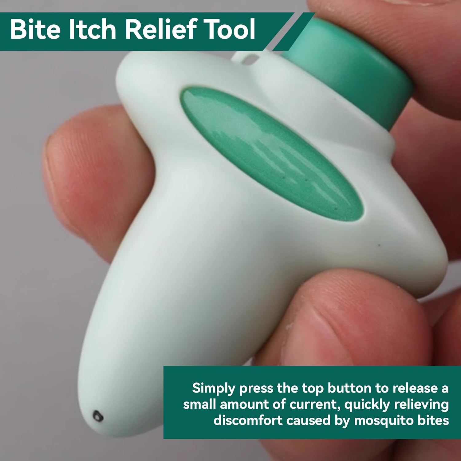 Anti-Itch Device, Anti-Insect bite Tool, Natural Quartz Insect Bite Healer for Adult Kids, Chemical Free, for Home, Travel, Outdoor Camping
