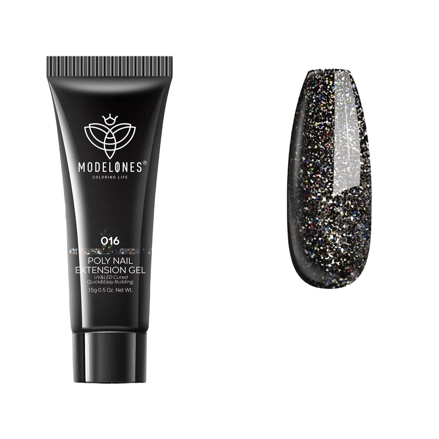 MODELONES 15ml Poly Nail Gel From BELLE GAGA Builder Nail Extension Gel Enhancement Nail Thickening Acrylic Extension nail polish gel (B201130025A)