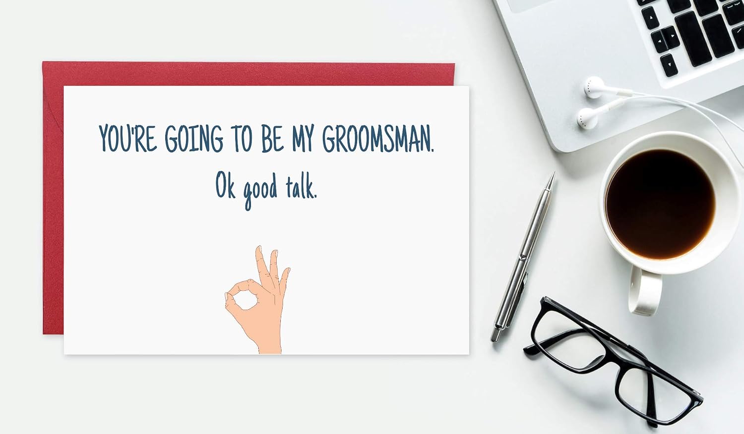 Gonzey Funny Groomsmen Card,Brother Groomsman Card,Friends Groomsman Cards,Wedding Party Proposal Card