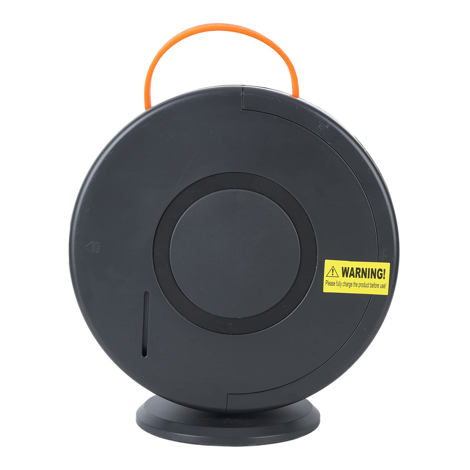 Topiky Automatische Seifenblasenmaschine, 360-Grad-Rotationsblasengebläse, für und Kleinkinder, Wiederaufladbar über USB, Spielzeug für Geburtstagsfeiern Im Freien (Black)