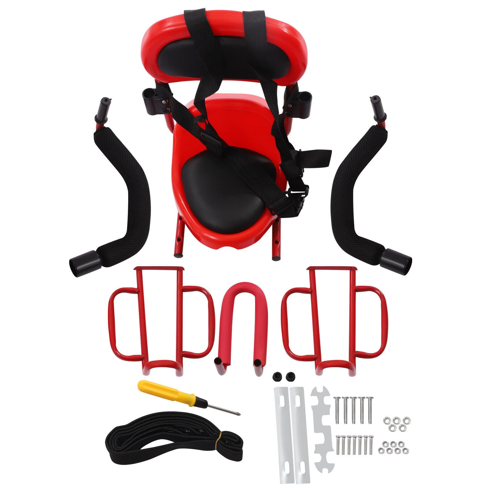 Asiento de bicicleta infantil trasero para 6 meses – 6 años, asiento infantil para bicicletas de montaña, bicicletas de ciudad, bicicletas plegables, asiento infantil