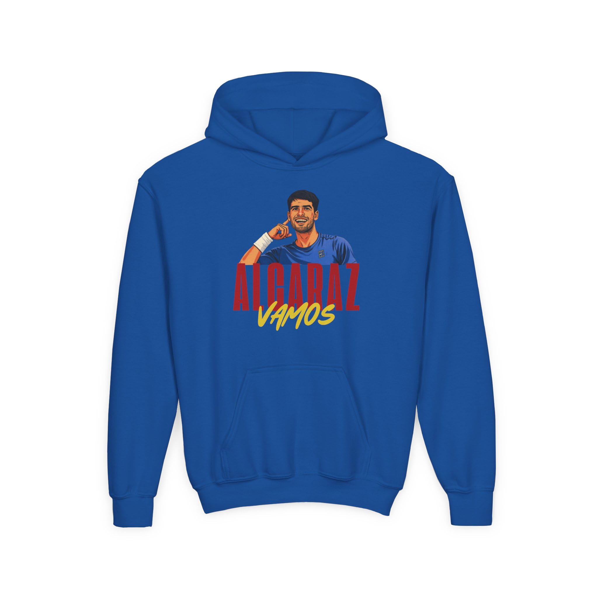 Pull de tennis pour jeunes Vamos Carlos bleu marine taille Small - 5