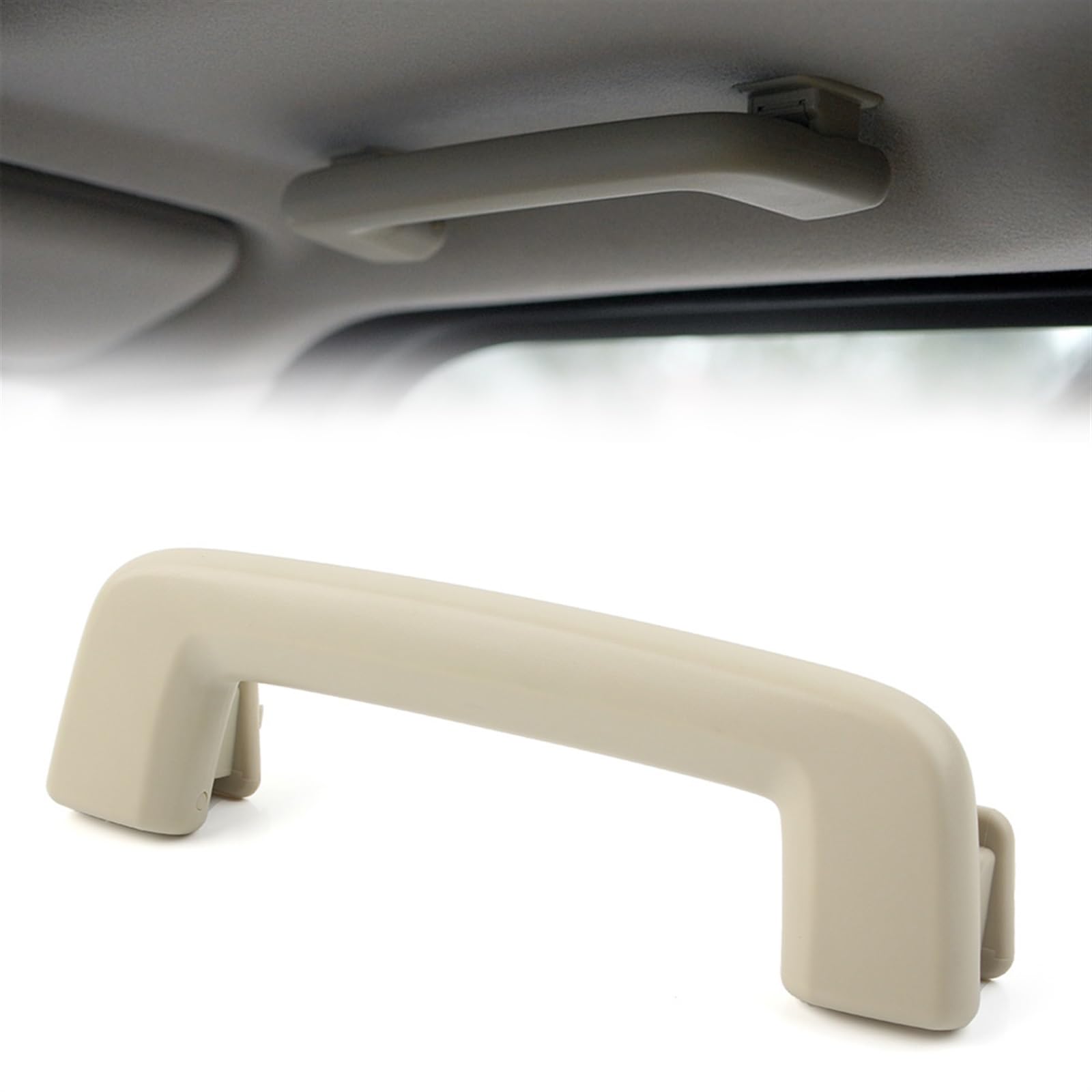 Maniglia for tetto interno auto beige, per Land Rover, per Range | Rover, per Discovery 3 LR3 2005-2009 / per Discovery 4 LR4 2010-2016