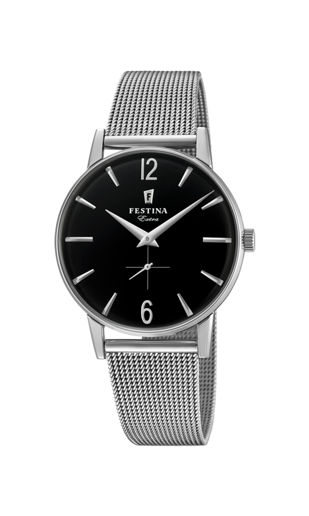 Festina Orologio Uomo Analogico in Acciaio Inossidabile 316L Argentato - Movimento al Quarzo - Orologi da Uomo F20252 Special Prices