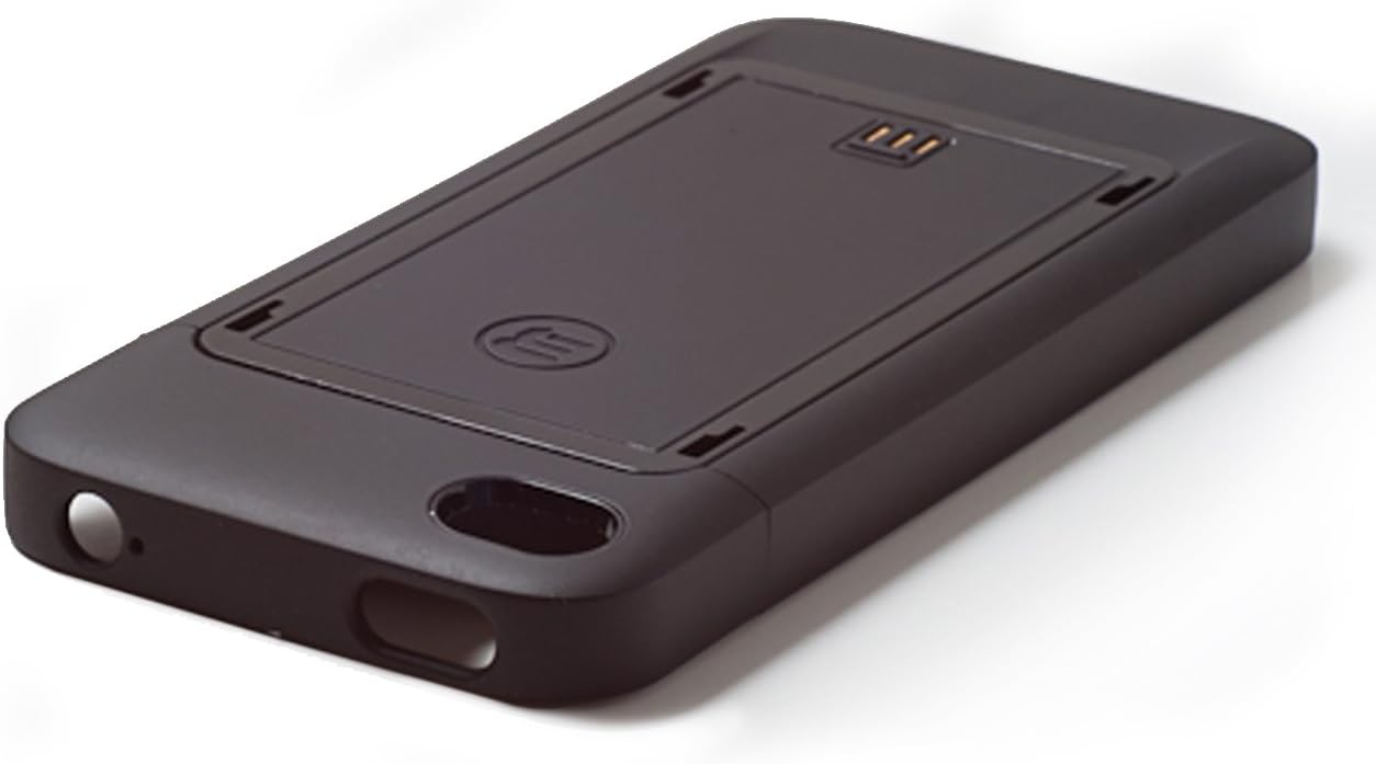 Third Rail Slim Protective Case for iPhone 4 and 4S Compatible withThird Rail Fuel Universal Rechargeable External Smart Battery