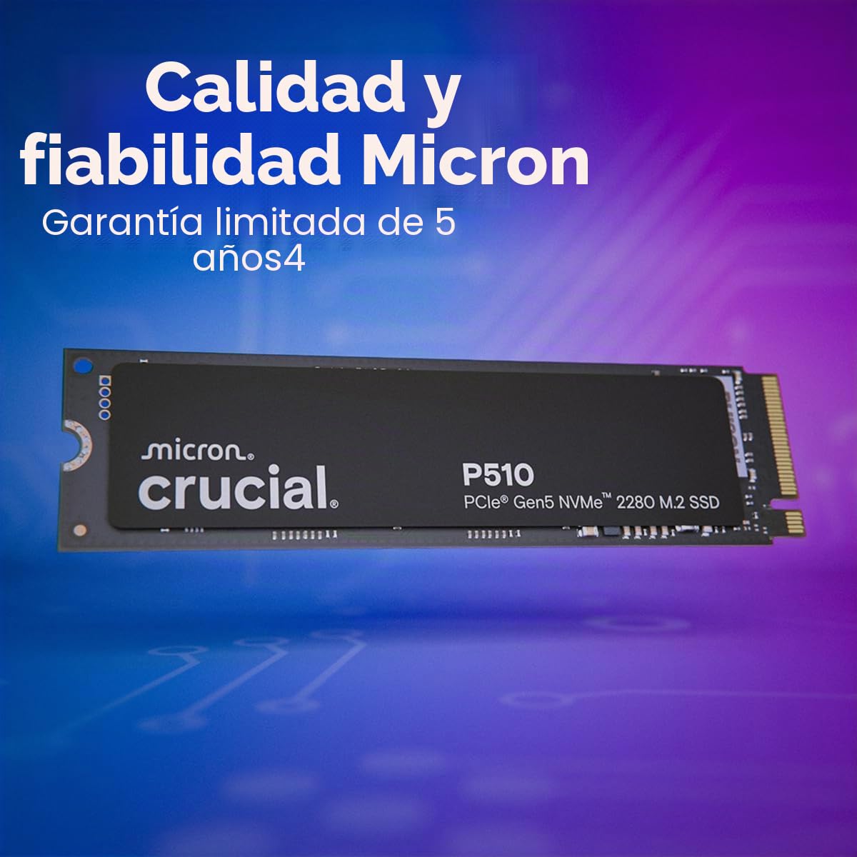 Crucial P510 - Ssd - 2 Tb - Intern - M.2 2280 - Pci Express 5.0 X4 (nvme)