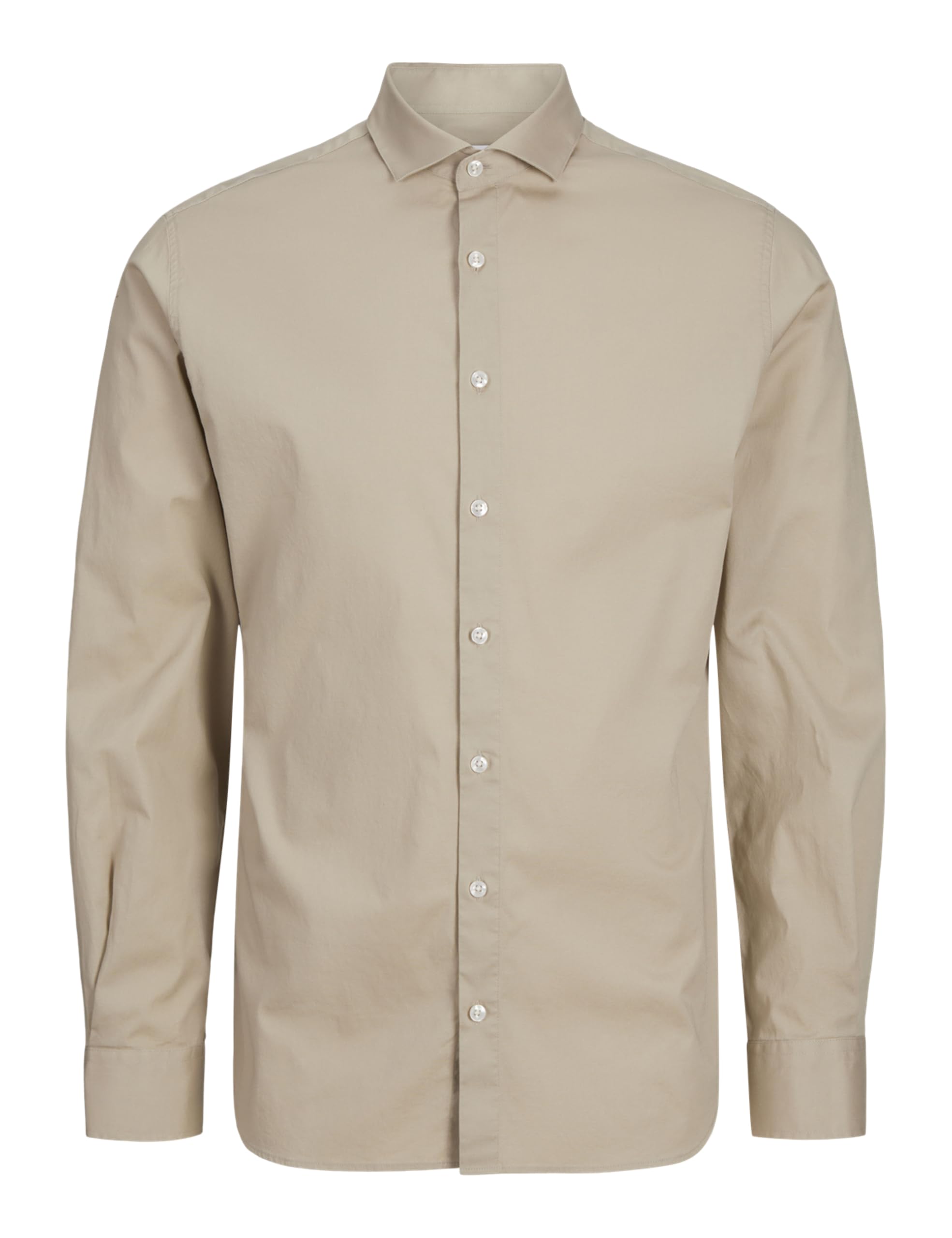 JACK & JONES JPRBLAJAXON Stretch Shirt L/S NOOS, Pure Cashmere,S