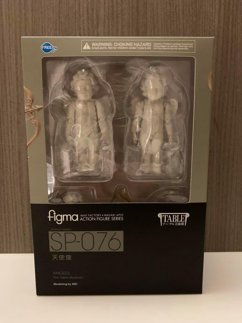 figma 天使像 外装傷み未開封品 figma 天使像 テーブル美術館 彩色済可動