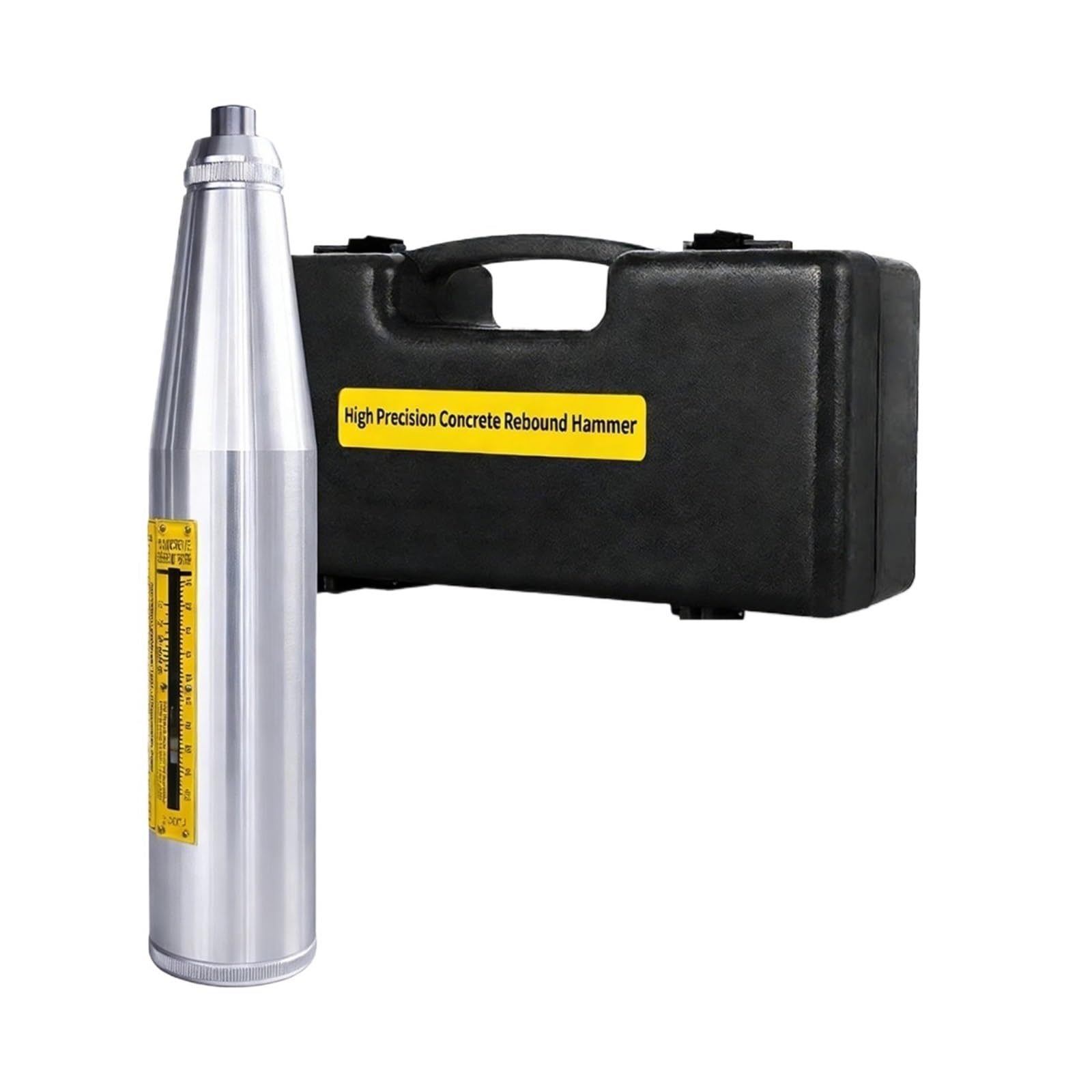 Guysgnx Hd-225A Concrete Rebound Hammer, Professional Rebound Hammer Certified Mechanical Concrete Compressive Strength Tester