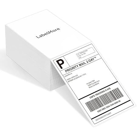 Rotoli Etichette Per Eltron 2844 4 Rotoli Etichette Termiche 4x6 - 1000 Etichette Totali, Per Stampanti Zebra/Eltron 2844 Rotoli Etichette Zebra Eltron - Foto 8