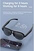 Smart Bluetooth Sunglasses with Touch Control, Dual Speaker and HD Microphone, Music Glasses for Men and Women, Rechargeable Audio Eyewear for Sports & Outdoors