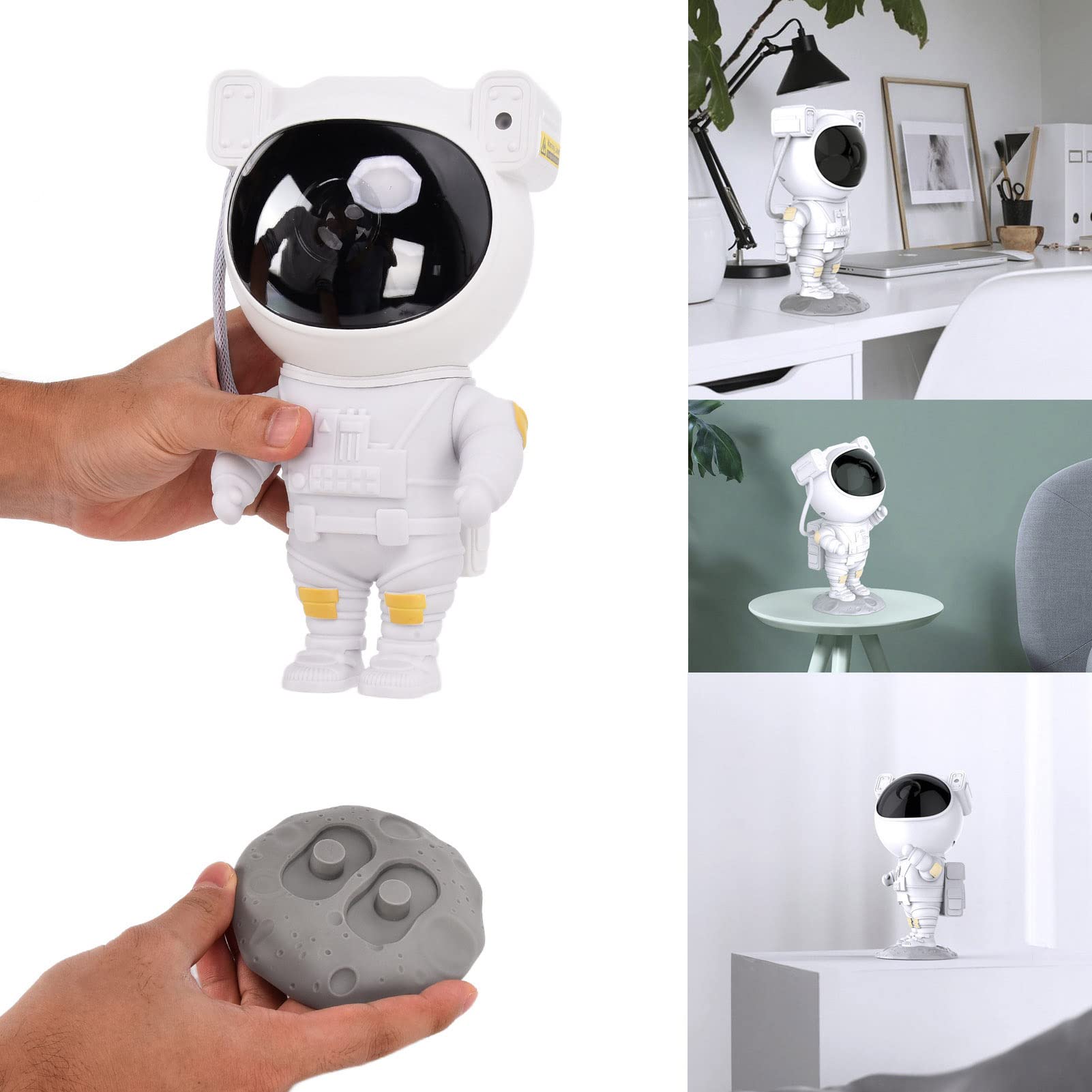 LED Astronaut Sternenhimmel Projektor, Multi Mode Nachtlicht Astronaut Projektor Astronauten Sternenhimmel Projektor mit Fernbedienung Sternenlicht Projektor, Geschenk für Kinder und Erwachsene