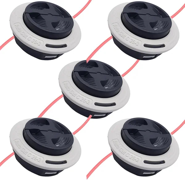 FFshiye 5Pack C26-2 Trimmer Head for Stihl FS55 FS55R FS56 FS56RC FS70 FS70R FS80 FS85 FS90 FS90R FS91 FS91R FS94 FS94R FS110 FS111R FS111RX FS120 FS130 String Trimmers Replace#4002 710 2169