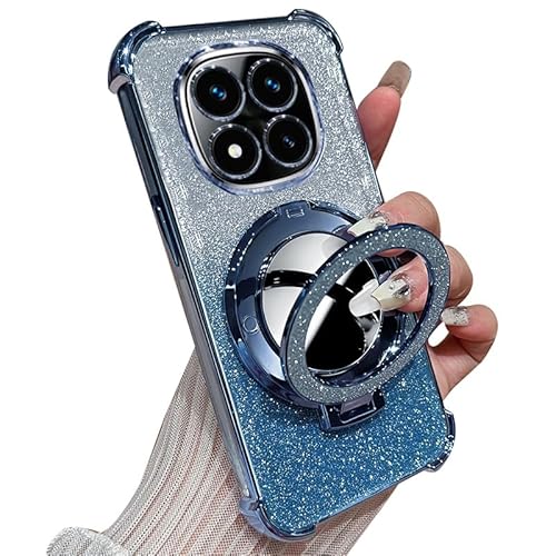 TRIPLE RIVER�EFor POCO M8 Pro 5G �P�[�X �N���A �����Y�J�o�[�t�� �J�o�[ �ϏՌ� ���� ���b�L TPU �\�t�g�P�[�X �O���f�[�V���� �~���[�t�� �O���b�^�[ �X�g���b�v�� For ���� �V���I�~/�v��(�u���[)