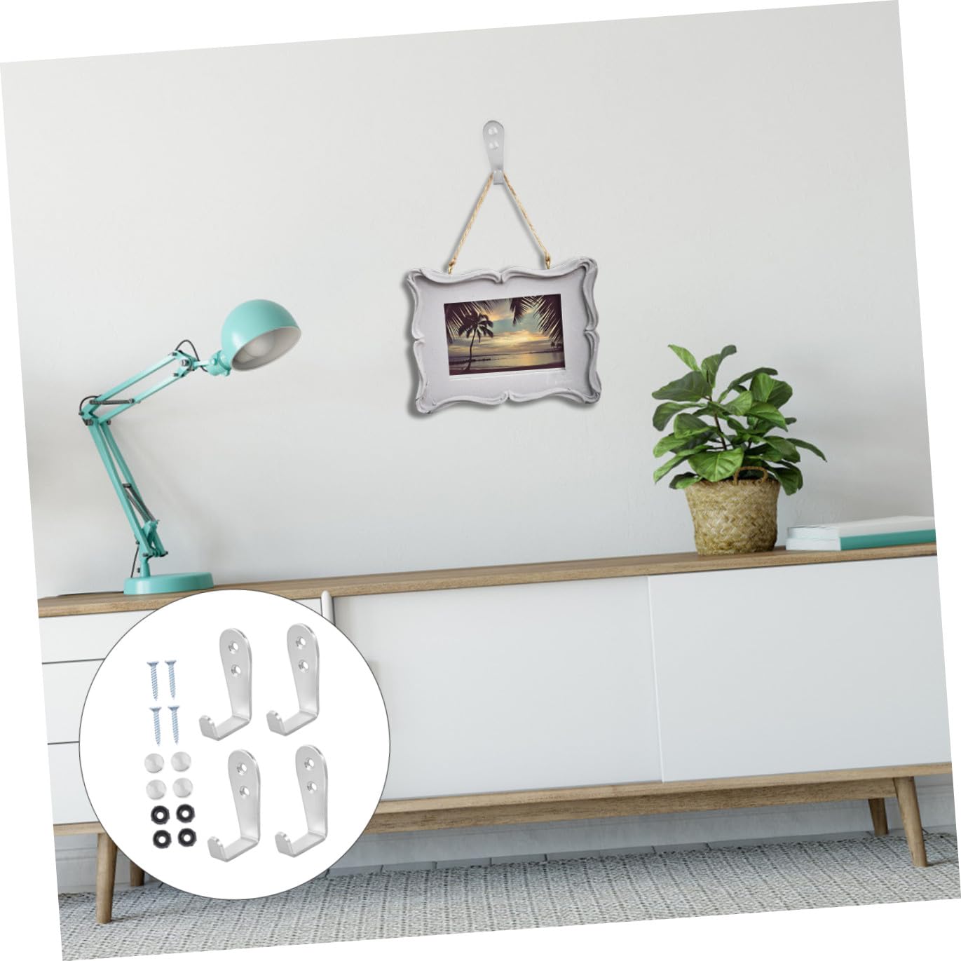 Artibetter 16stücke Edelstahl Wandhaken Förmig Schwerlast Wandhaken Für Garderobe Und Küche Einfache Montage Mit Schrauben Robuste Und Korrosionsbeständige Haken Für Vielseitige