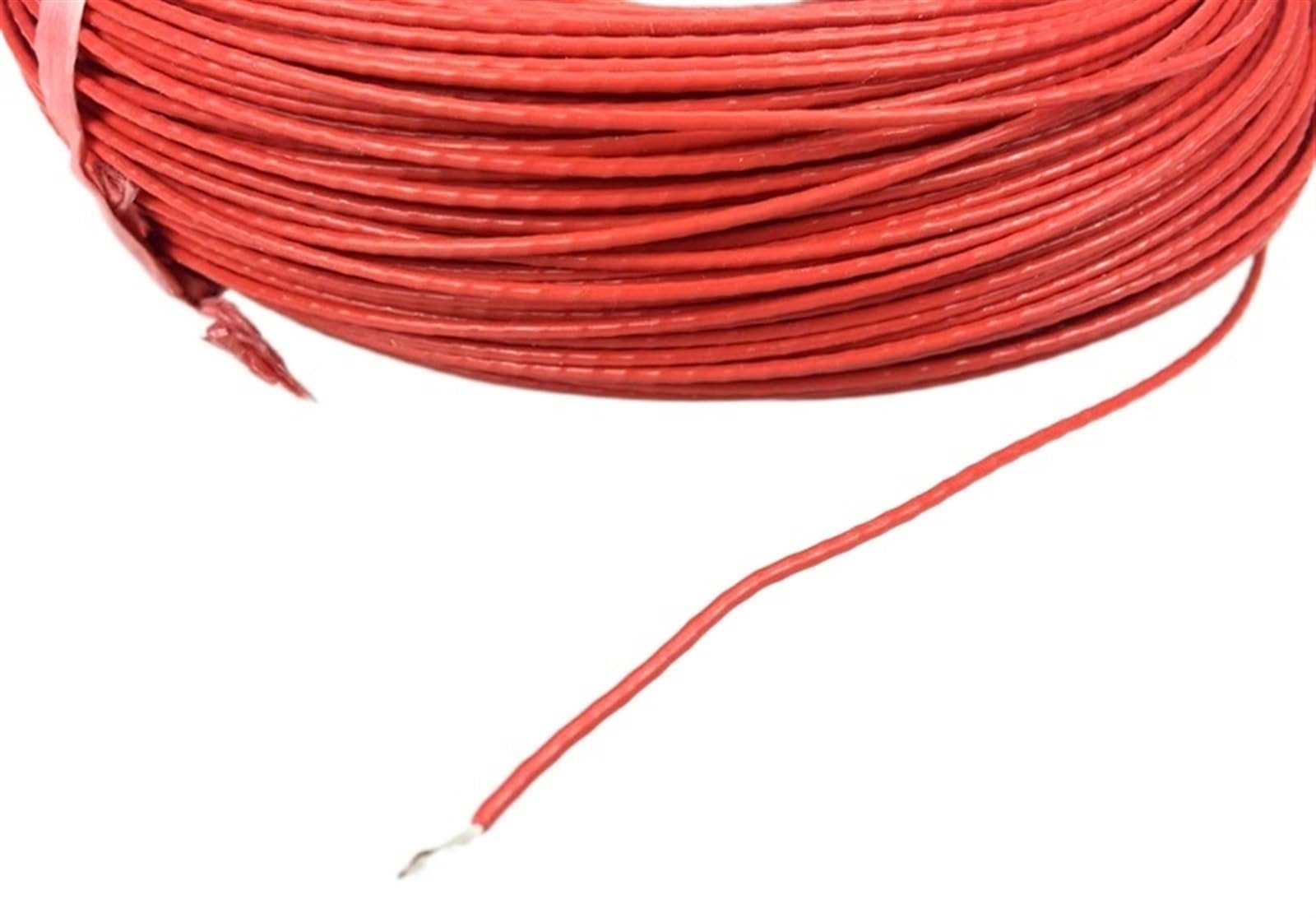 Outdoor Extension 5 Meters 50 Meters Electric Blanket Heating Wire 0.3Ohm per Meter 12V 24V 36V 48V Car Heating Seat Wire Solar sheathed(Size:20meter)