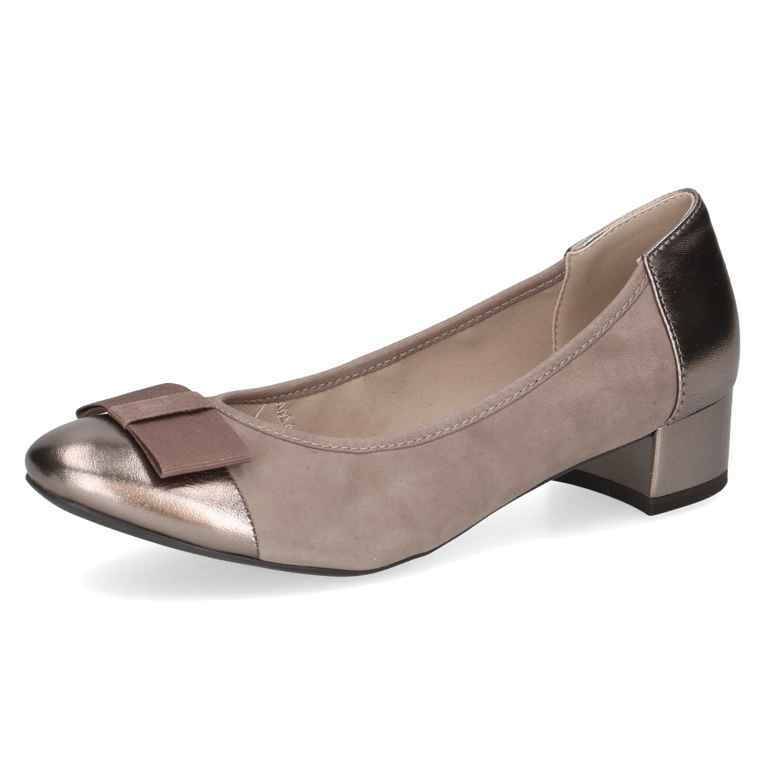 CAPRICE Women's 9-22307-42 Pumps, MUD Comb, 40.5 EU