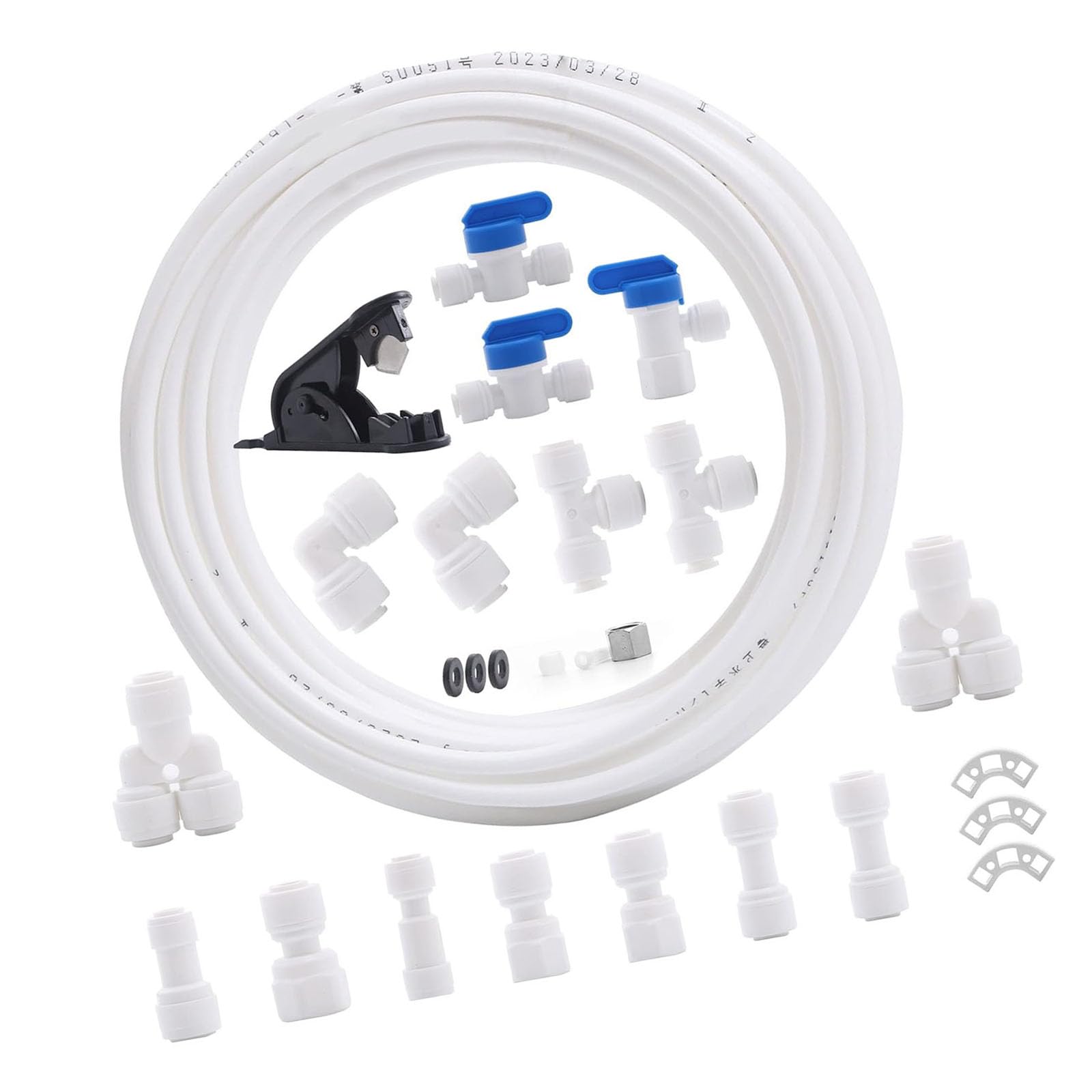 Sistemas Filtro Agua Los Kits Conector Manguera Tuberías Compatibles para Refrigerador Y Cafetera con Ajuste Conectas Rápidas