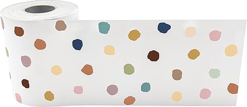 Miniatura 10 de Teacher Created Resources Oh Happy Day - Borde enrollado troquelado troquelado (TCR9110) y borde enrollado de arcoíris