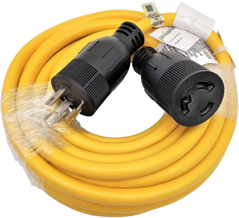 Amazon.com: Parkworld NEMA L6-20 Extension Cord, Locking 3-Prong