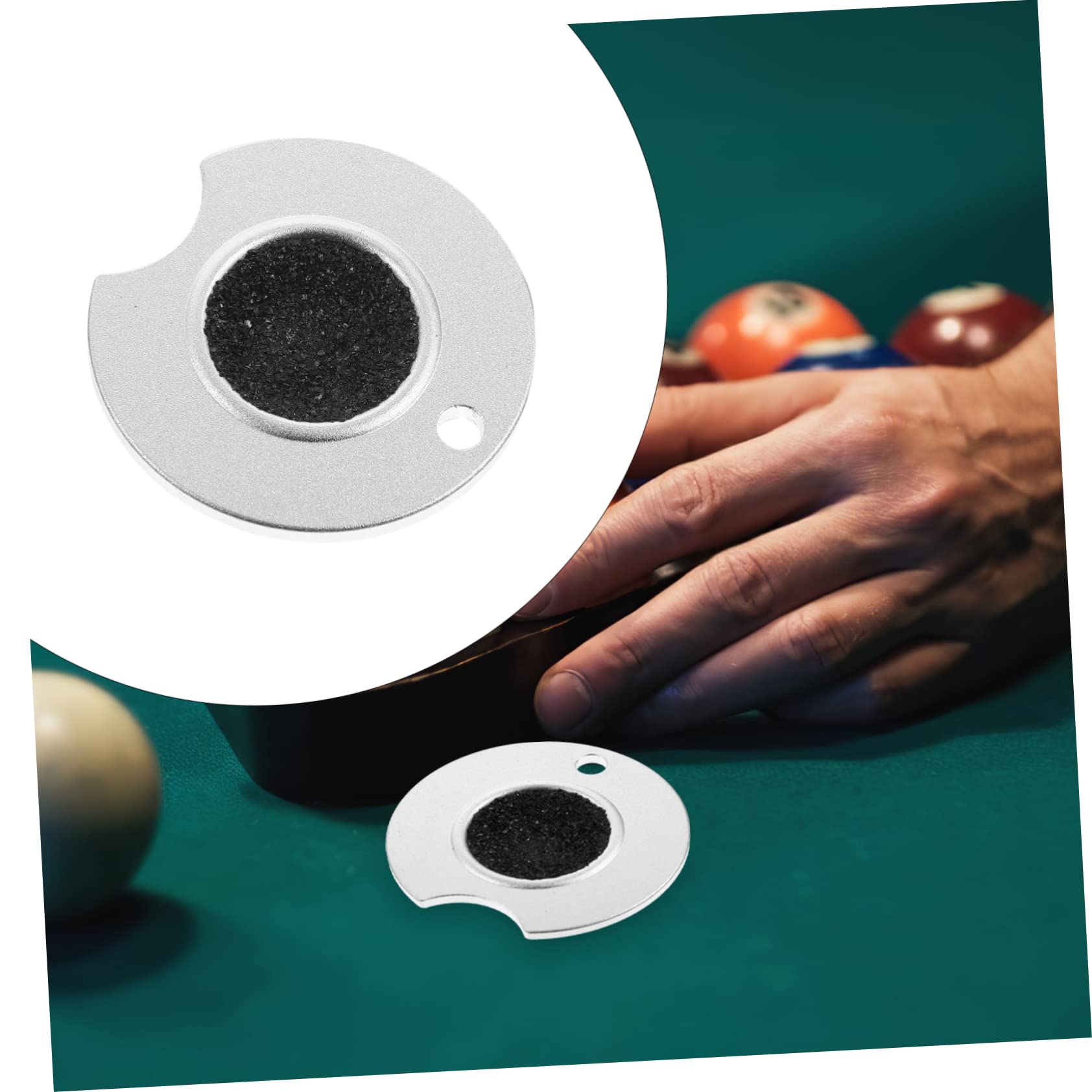 Pool Cue Tip Shaper & Scuffer - Billiard Accessories Tool For Square