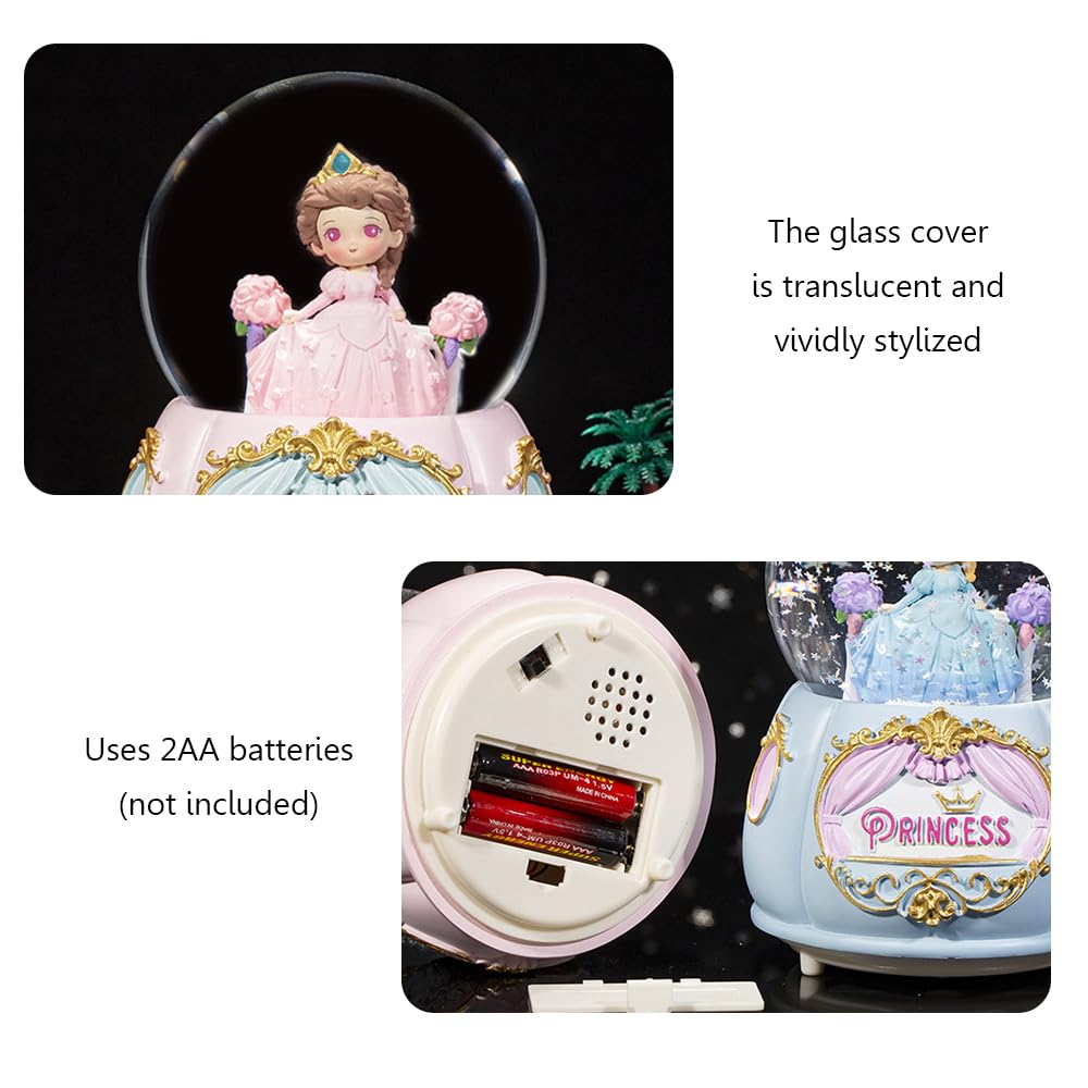 プリンセス　スノードーム　オルゴール 白雪姫 ディズニー Disney プリンセス スノードーム オルゴール - メルカリ