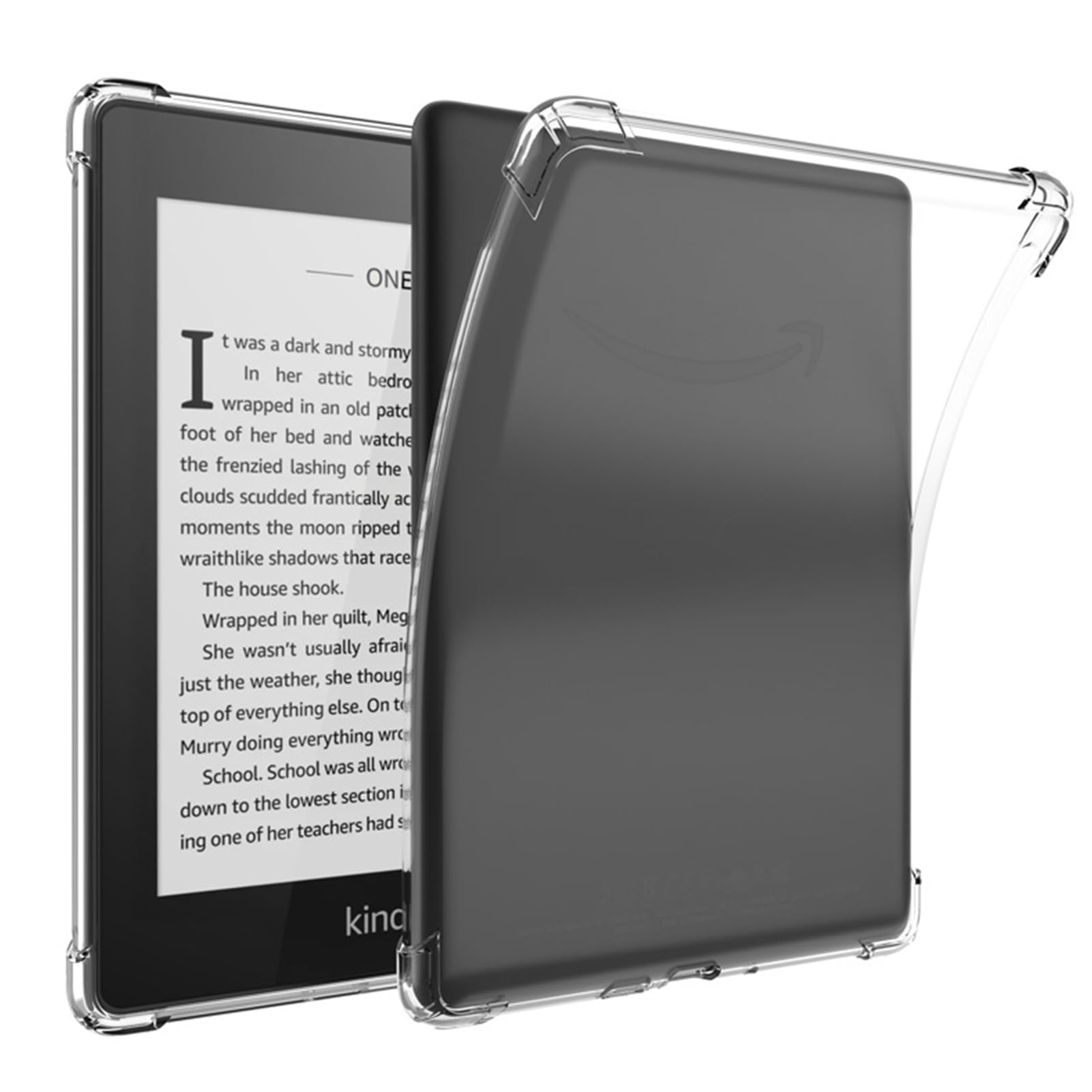 Clear Case for 6.8" Kindle Paperwhite, 11th Generation 2021, E-reader Case, Ultra-Slim Lightweight Cover with Corner Protection, Soft TPU Skin Bumper Protection Cover Shell Case Paperwhite for Kindle