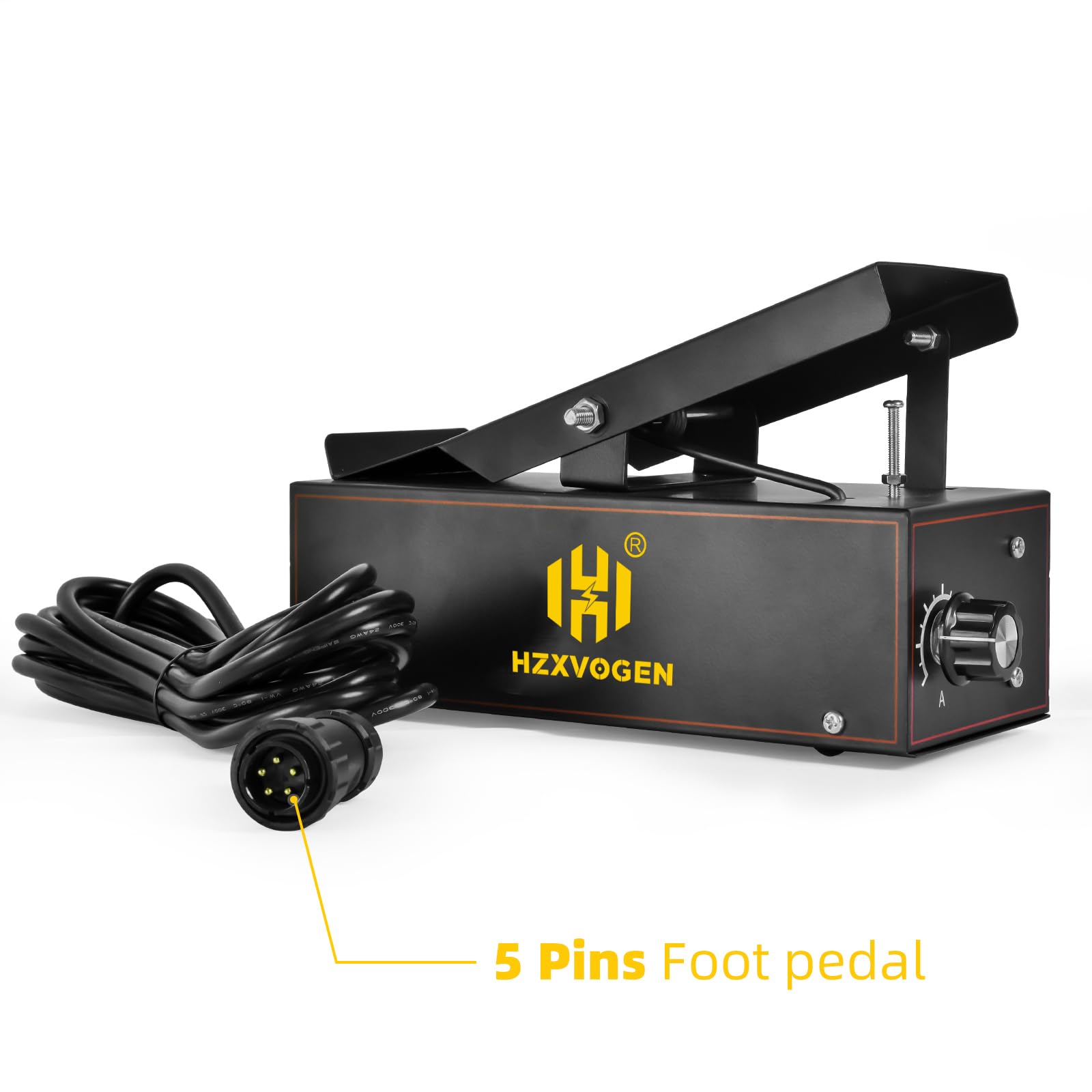 H HZXVOGEN 5 pin TIG pedale di controllo remoto per saldatura TIG cavo per saldatrice TIG HZXVOGEN HVT250P ACDC