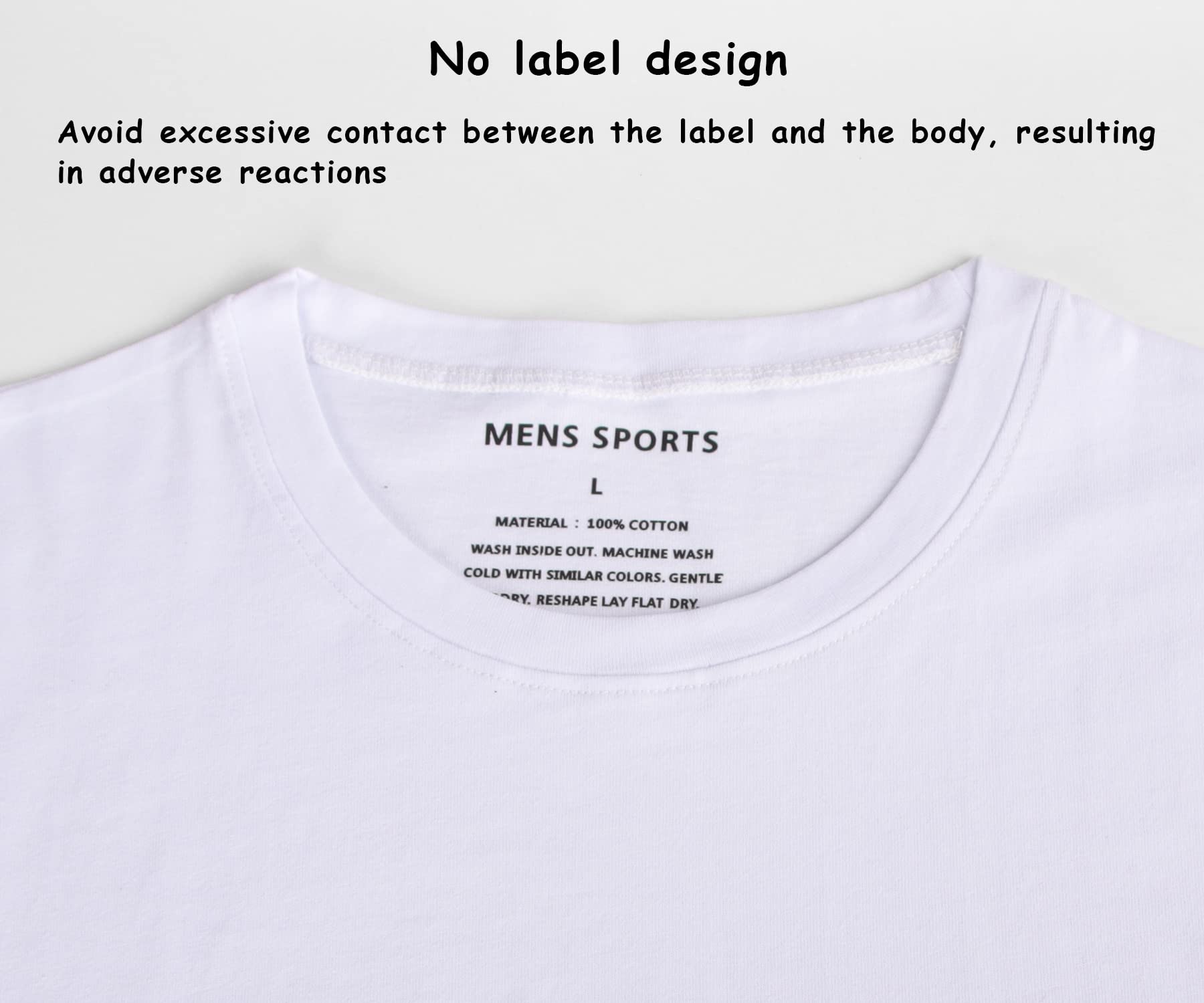 Camiseta sin Mangas para Hombres Algodón Corte Músculo Entrenamiento Culturismo