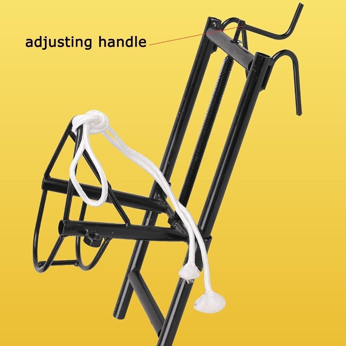 Supporto regolabile per testa di pecora, supporto per testa di pecora sollevabile, staffa di cattura per tosatura, accessori per allevamento di bestiame con altezza regolabile