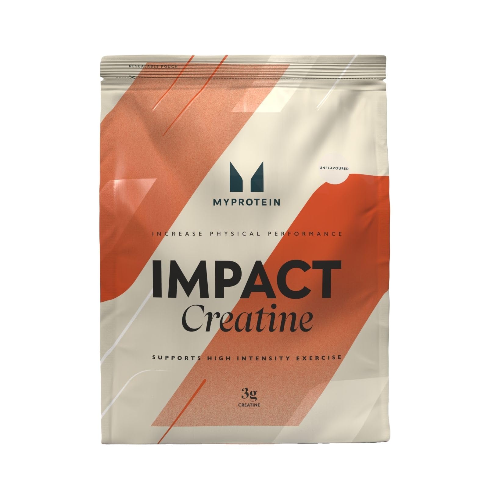 Myprotein Impact Creatina Monoidrato - Senza Aroma | 500 g - 147 Porzioni | Creatina Monoidrato Micronizzata per forza muscolare e fitness | 3 g di Creatina per Porzione