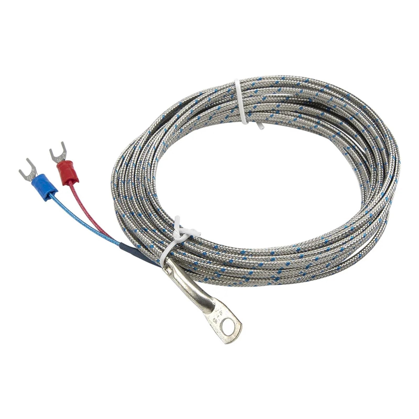 Sensor de temperatura tipo J con cable metálico de 4m para lecturas estables 5