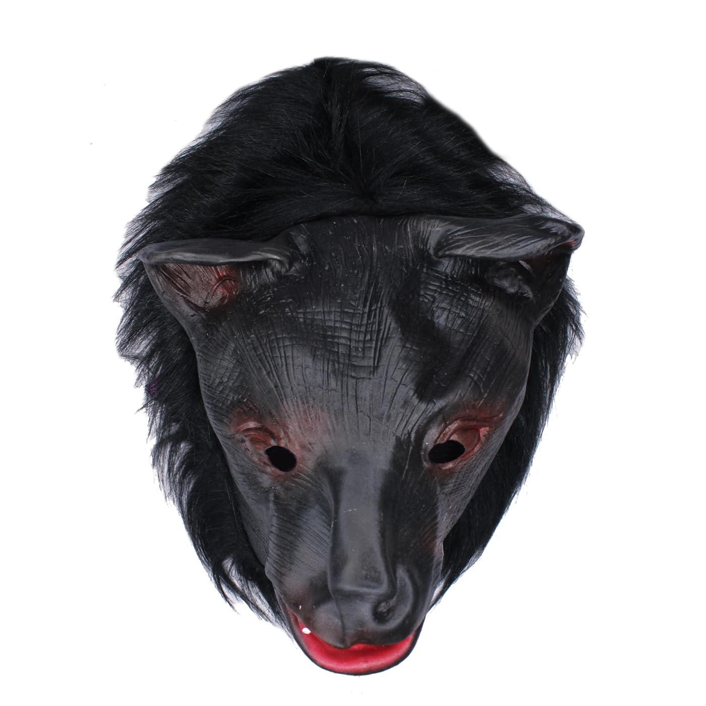 Confidence Full Face Scary Mask with Wig Hair | Animal Prank Mask for Theme Party Props for Kids and Adults (B0CX9BSSTD) Amazon Price History, Amazon Price Tracker