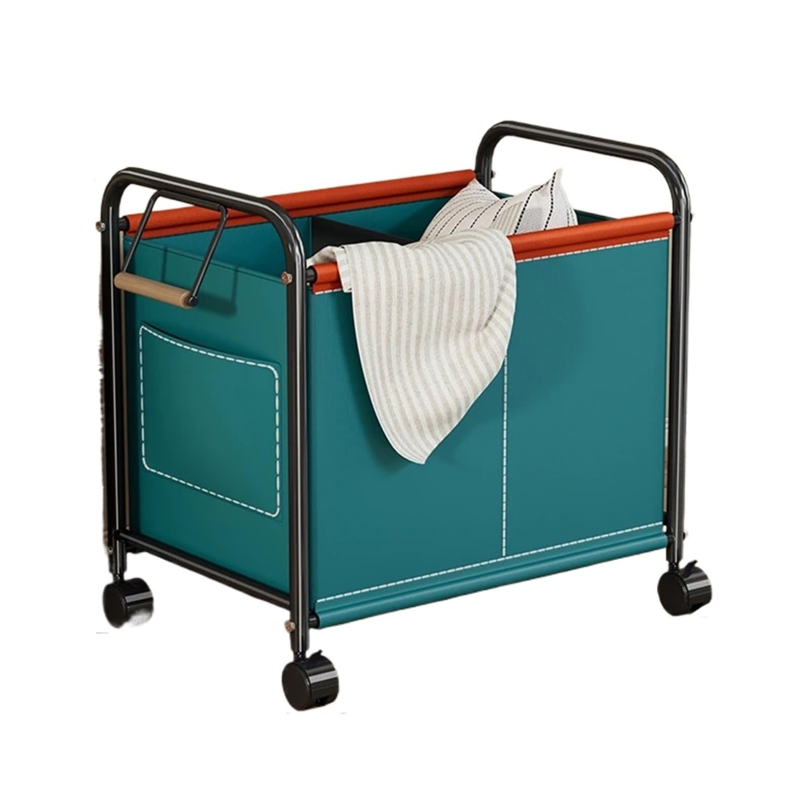 Laundry Trolley Large Capacity Laundry Hamper Cart With Wheels