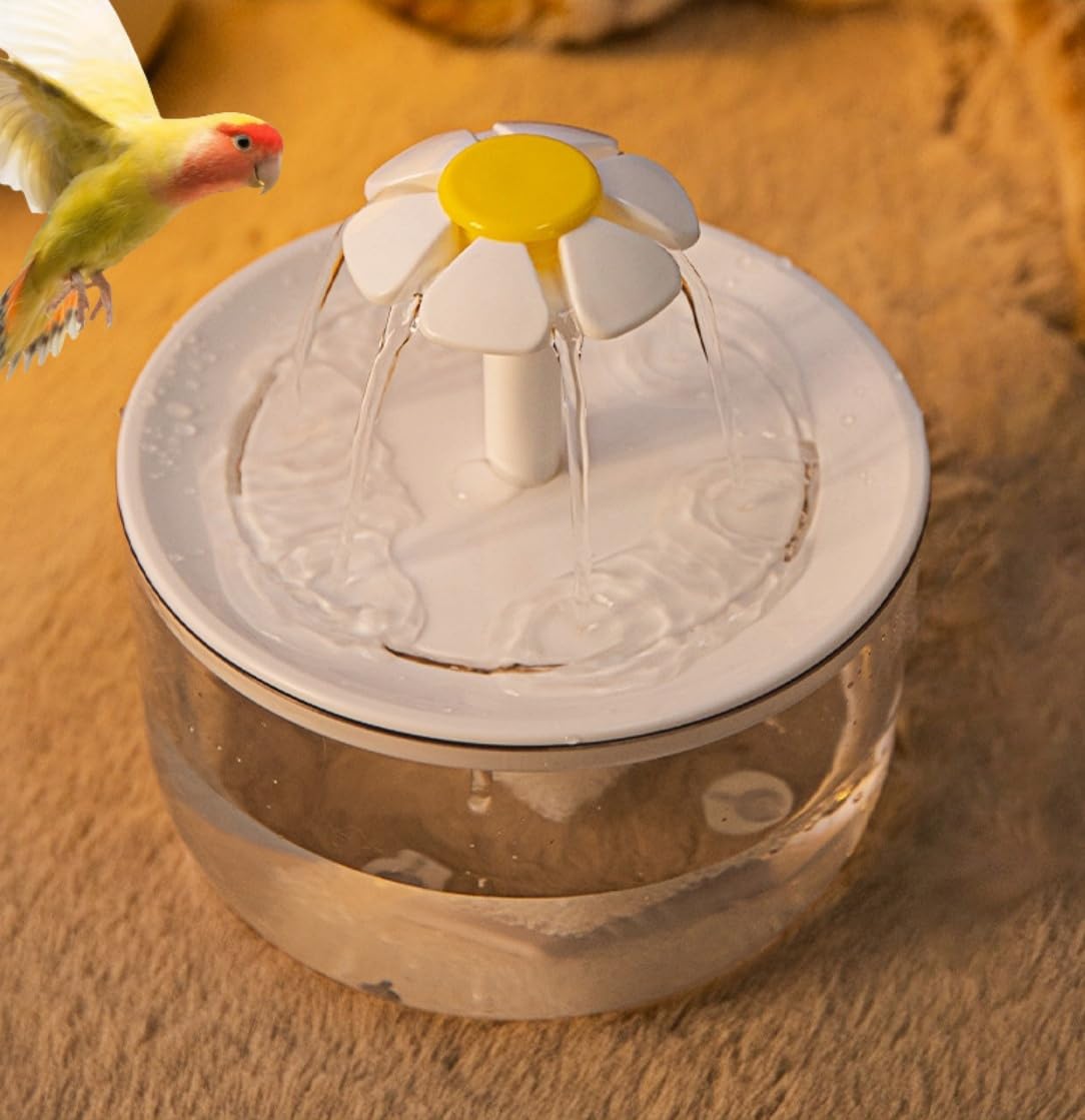 Bagno per uccelli automatico,Uccello doccia alimentato USB con pompa acqua avvolgente, cabina doccia per uccelli, spegnimento automatico a causa della mancanza di acqua, per il bagno di pappagalli