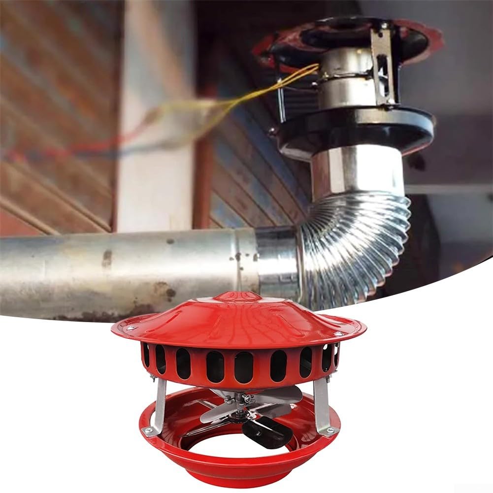 Ventilatore Tiraggio Metallo 40W per Stufa Legna