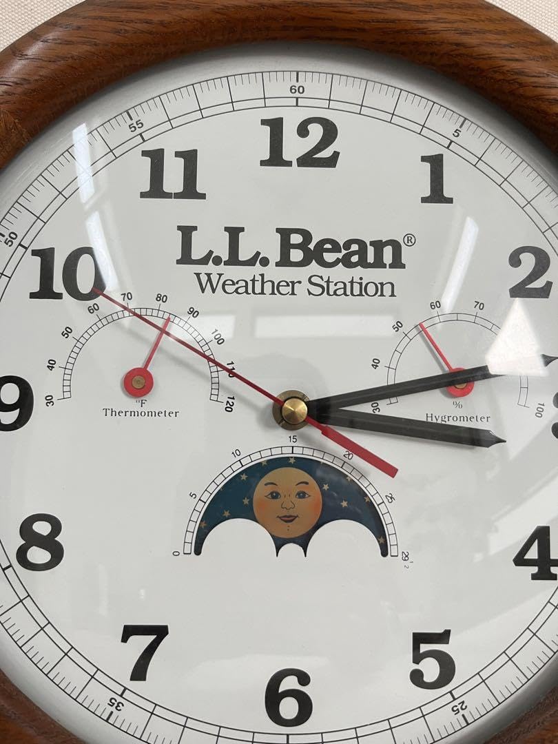 Amazon.co.jp: LL bean壁掛け時計 : ホーム＆キッチン