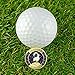 Jebor Golf Ball Markers with Hat Clips and Storage Box Value Sets for Men Women Golfer, Removable Attaches Easily to Golf Cap Premium Gifts Golf Ball Marker hat Clip