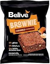 Brownie Caramelo com Castanha-Do-Brasil sem Glúten sem Lactose Belive 40g