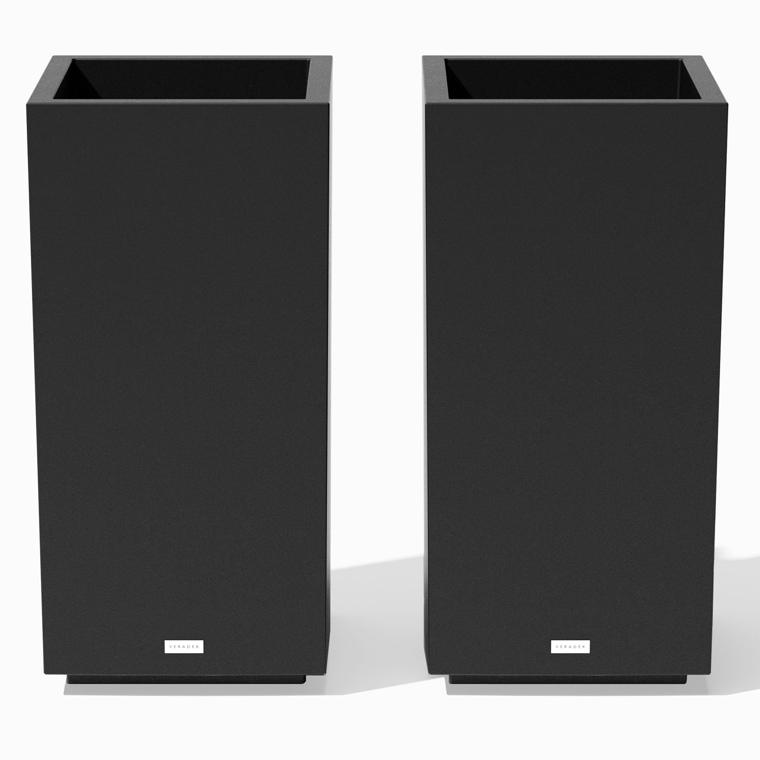 Veradek Block Series Pedestal Planter 26 Inch