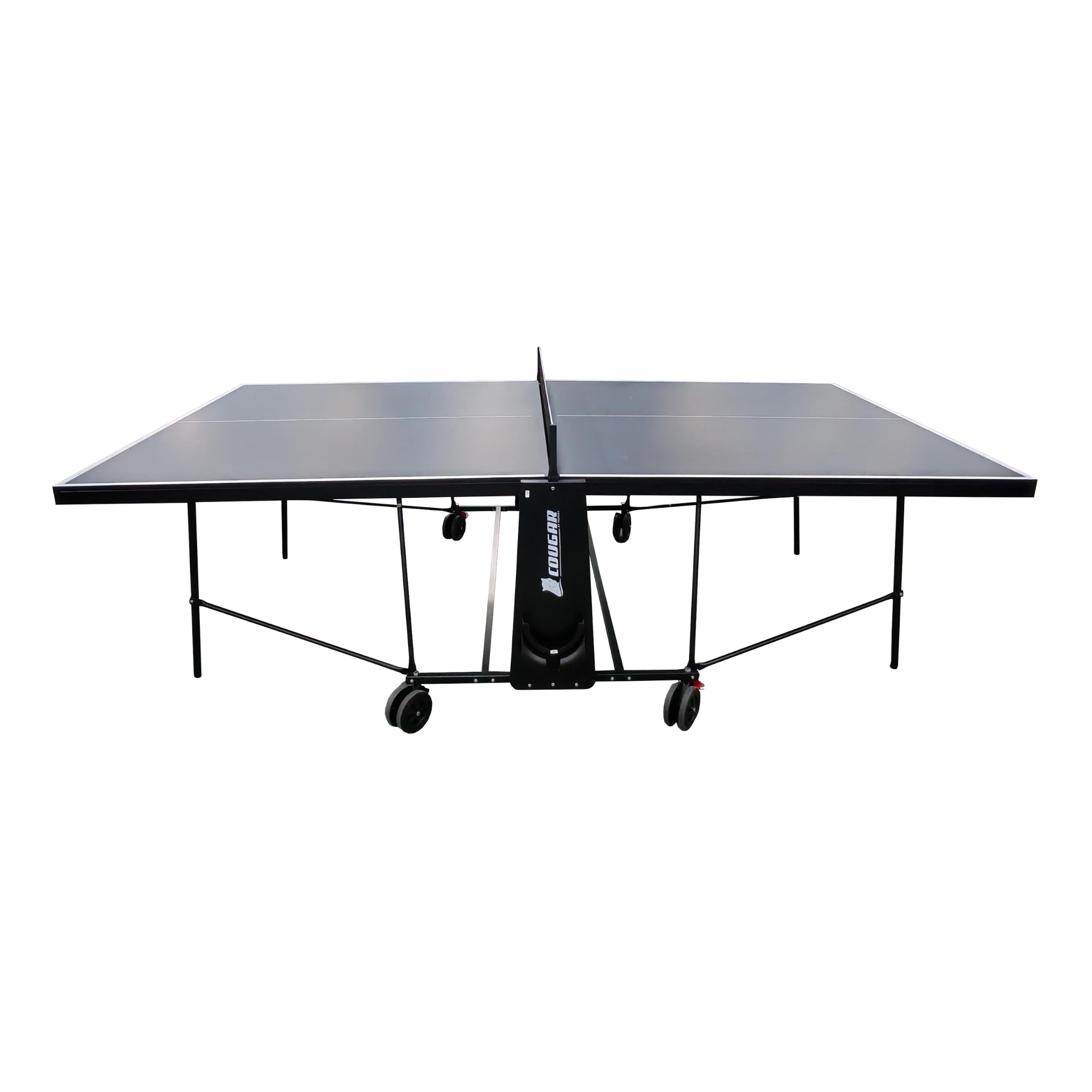 Cougar Plus 2800 Tavolo da ping-pong, pieghevole, indoor, con reti, grigio