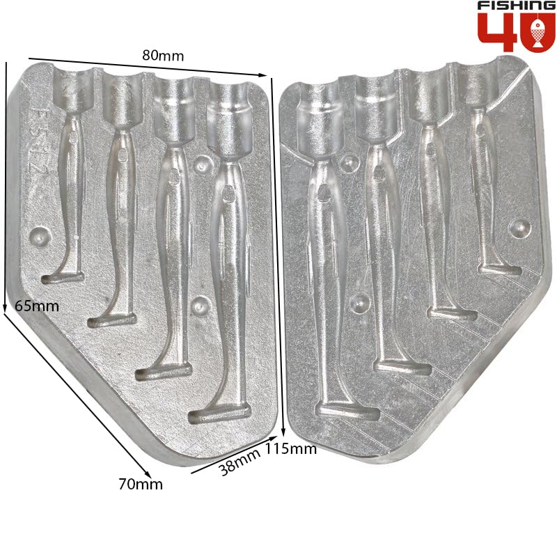 Leurre de natation souple en silicone pour leurre de pêche 50-60-70-80 mm