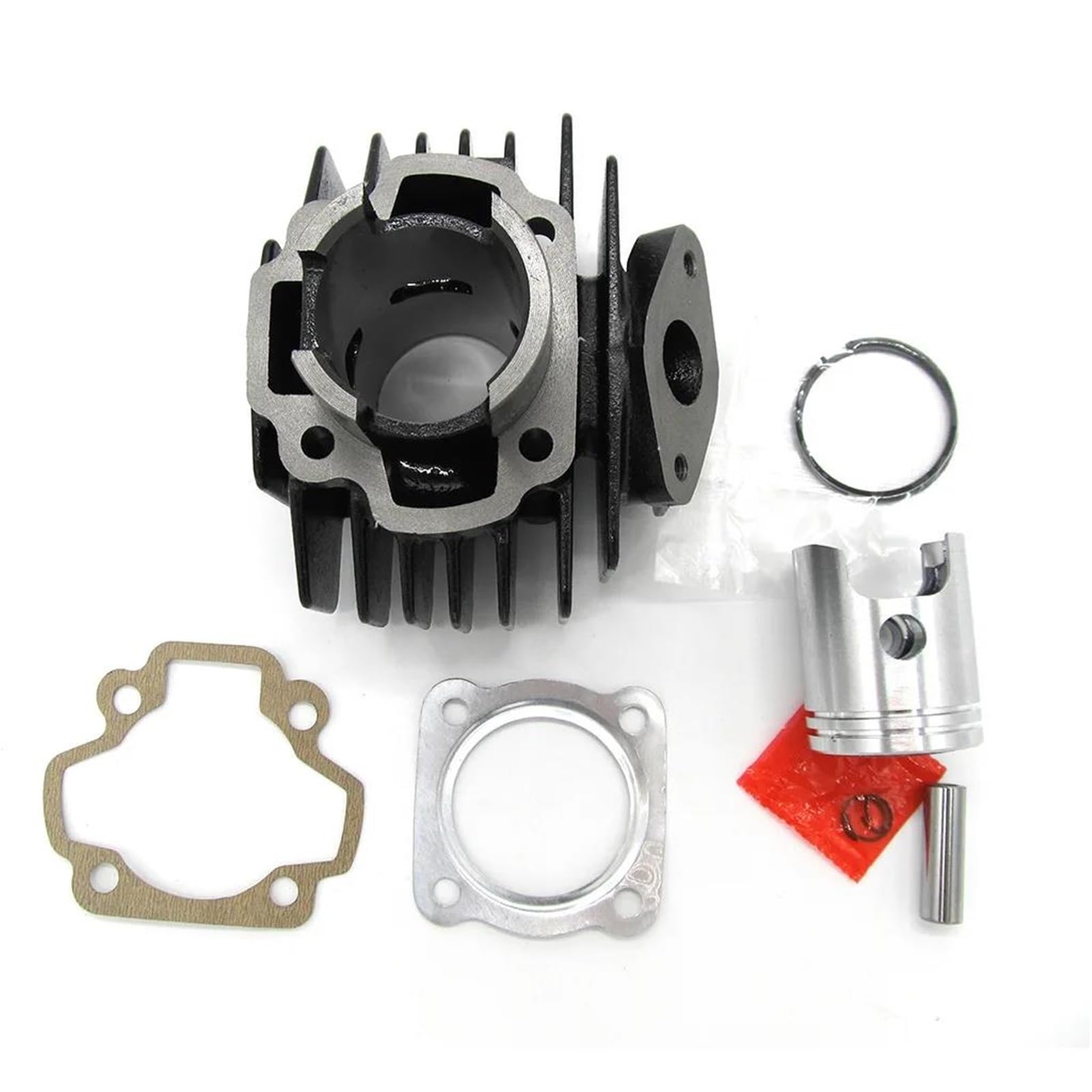 Guarnizione del Coperchio dello statore del Motore per Y&amaha PY50 PW50 QT50 Moto Revisione Corpo Cilindro con Guarnizioni Testa Pistoni Kit Riparazione Pastiglie Parti